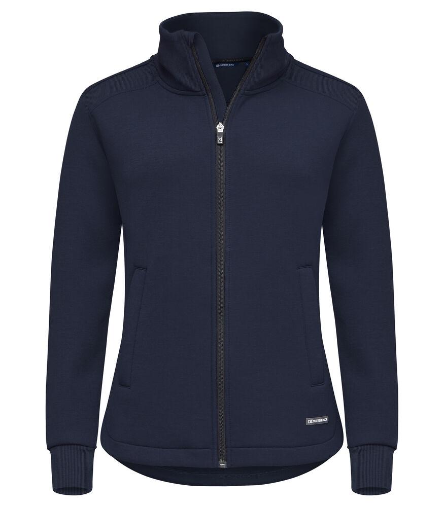 Cutter & Buck Pemberton Cardigan Full Zip Women Dark Navy